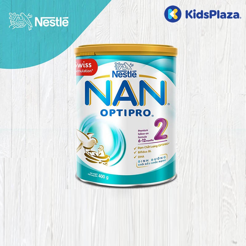Sữa Nan Optipro 2 400g (6 - 12 tháng)  hình 1