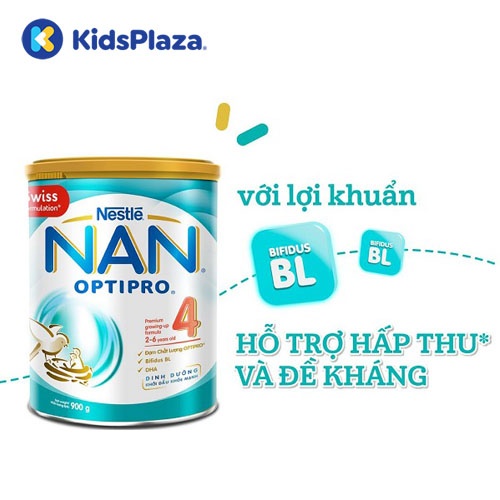 Sữa Nan Optipro 4 900g (2 - 6 tuổi) hình 1