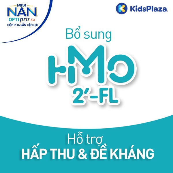 Sữa Nan Optipro pha sẵn  Kid HMO 4x180ml cho bé từ 1 tuổi trở lên hình 2