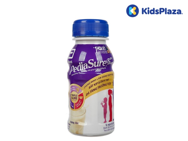 Sữa nước PediaSure BA 1+ hương Vani 237ml cho bé từ 1-10 tuổi hình 1