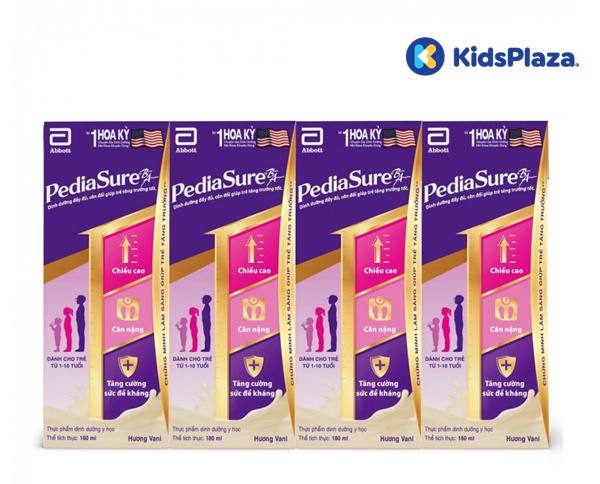 Hướng dẫn sử dụng sữa nước Pediasure hương vani 