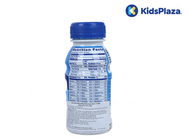 Sữa nước Pediasure vanilla 237ml cho bé trên 2 tuổi hình 3