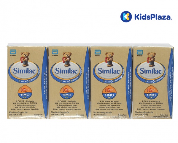 Sữa nước Similac Eye-Q HMO hương vani 4x110ml cho bé trên 1 tuổi hình 1