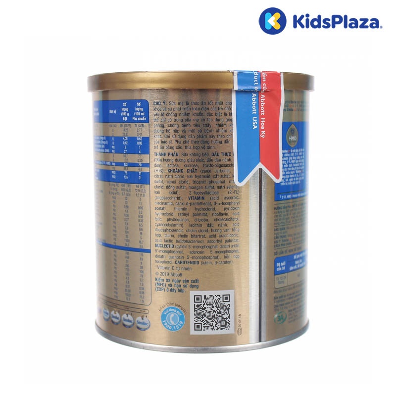 Sữa Similac IQ HMO Gold Lable số 3 400g (1-2 tuổi) hình 3