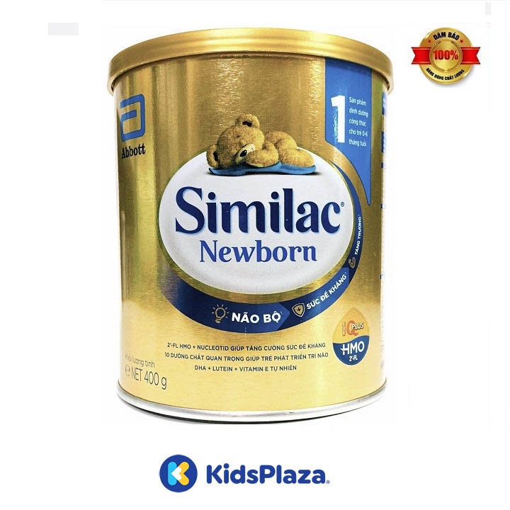 Sữa Similac IQ HMO Gold Lable Newborn 400g (0-6 tháng) hình 1