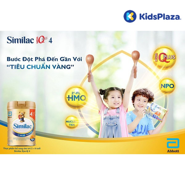 Sữa Similac IQ HMO Gold Lable số 4 900g hình 2