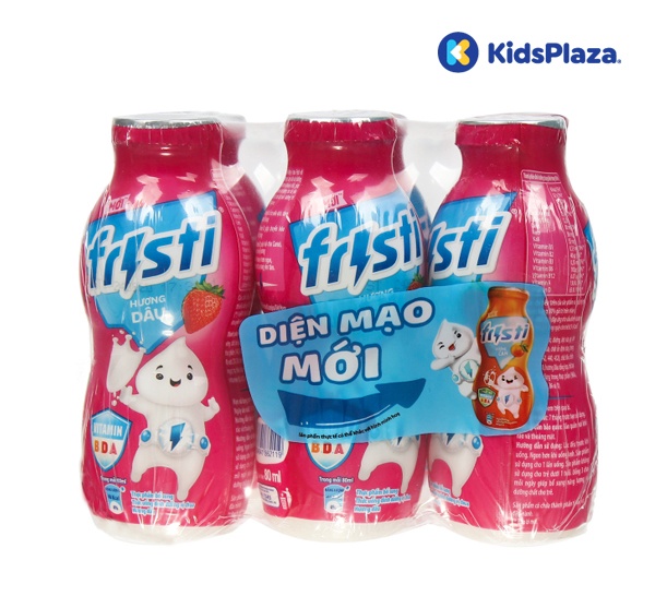 Sữa tươi nước Fristi vị dâu 80ml hình 2
