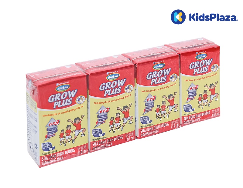 Sữa uống dinh dưỡng Dielac Grow Plus (4*180ml) cho bé trên 1 tuổi hình 1