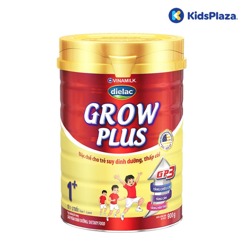 Sữa Vinamilk Dielac Grow Plus 1+ 900g cho bé 1Y-2Y hình 1