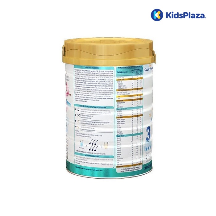 Sữa Vinamilk Yoko Gold 3 850g cho bé 2Y-6Y hình 2