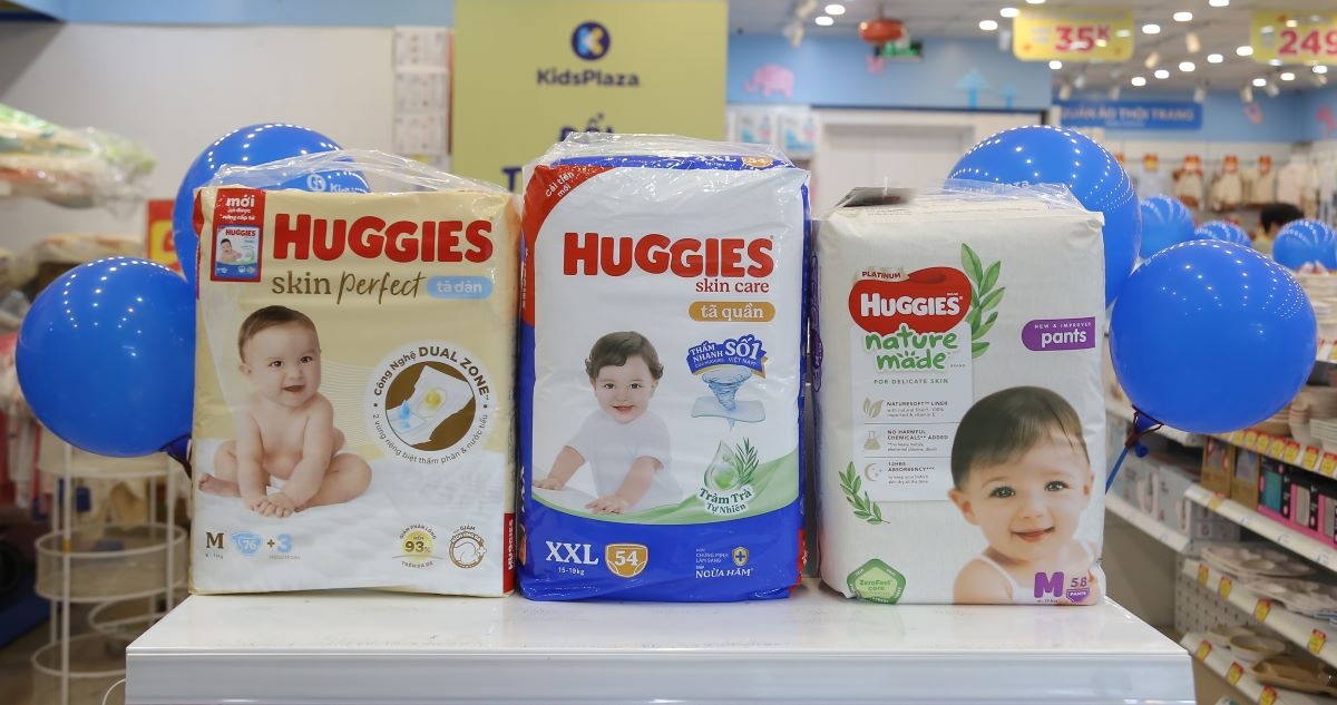 Bỉm Huggies chính hãng tại KidsPlaza