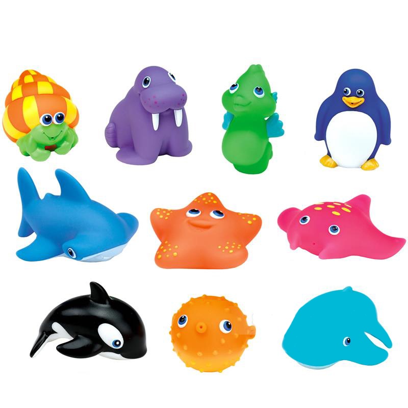 Đồ chơi 10 sinh vật biển 18004 hình 1