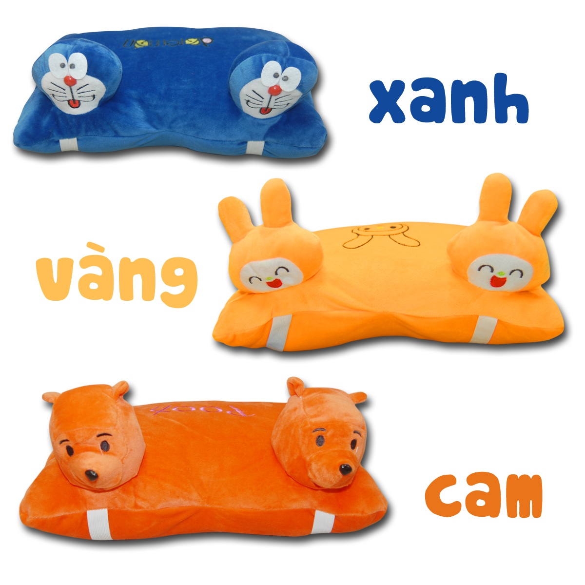 Gối xe máy 2 đầu halo cho bé hình 2