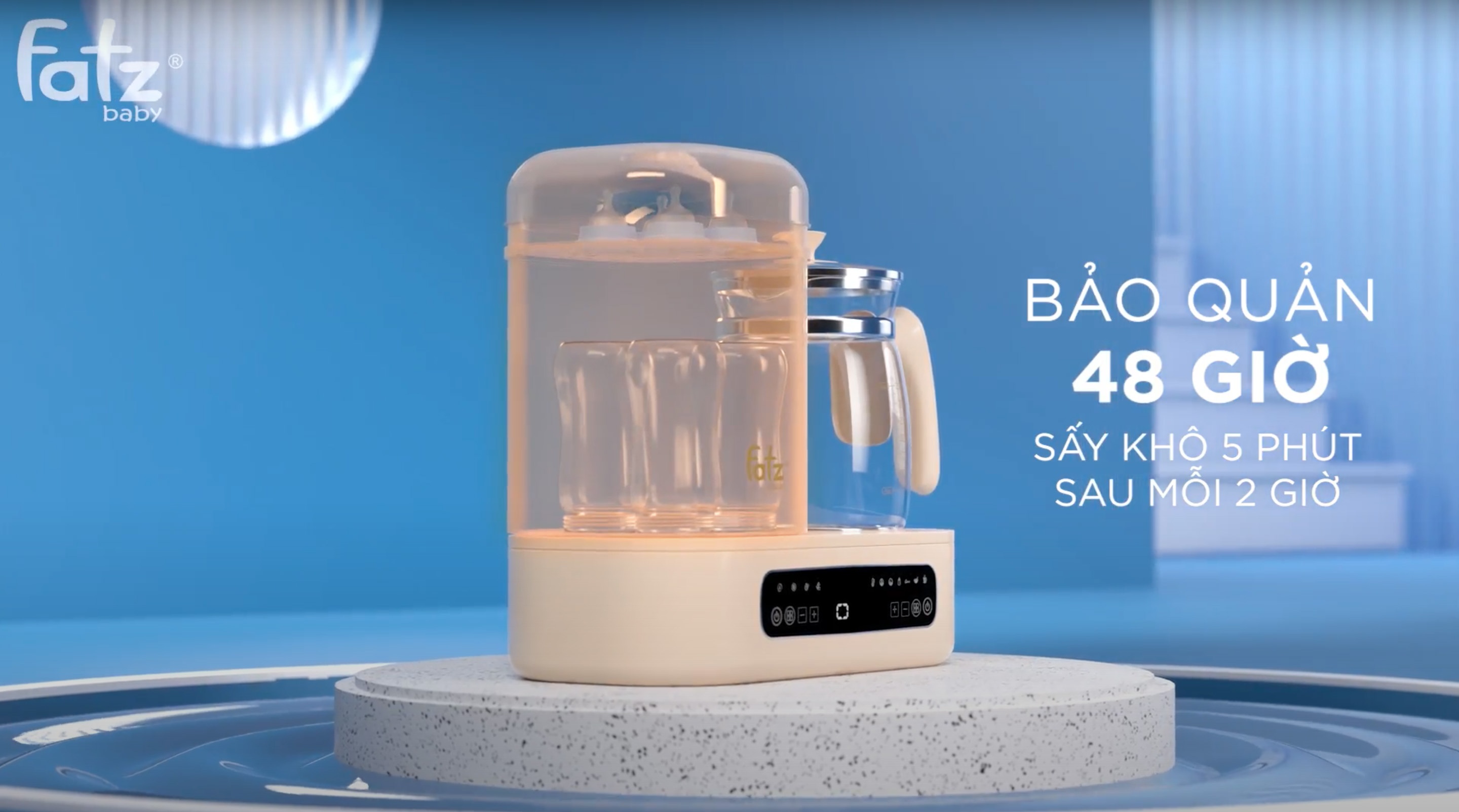 Máy đa năng điện tử Fatzbaby Multimax 8 FB9022BK hình 4