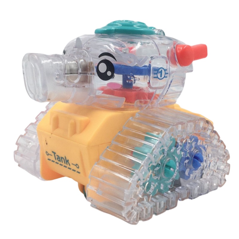 Xe tăng đồ chơi có đèn Happy time 6885 (MH168-144) hình 1