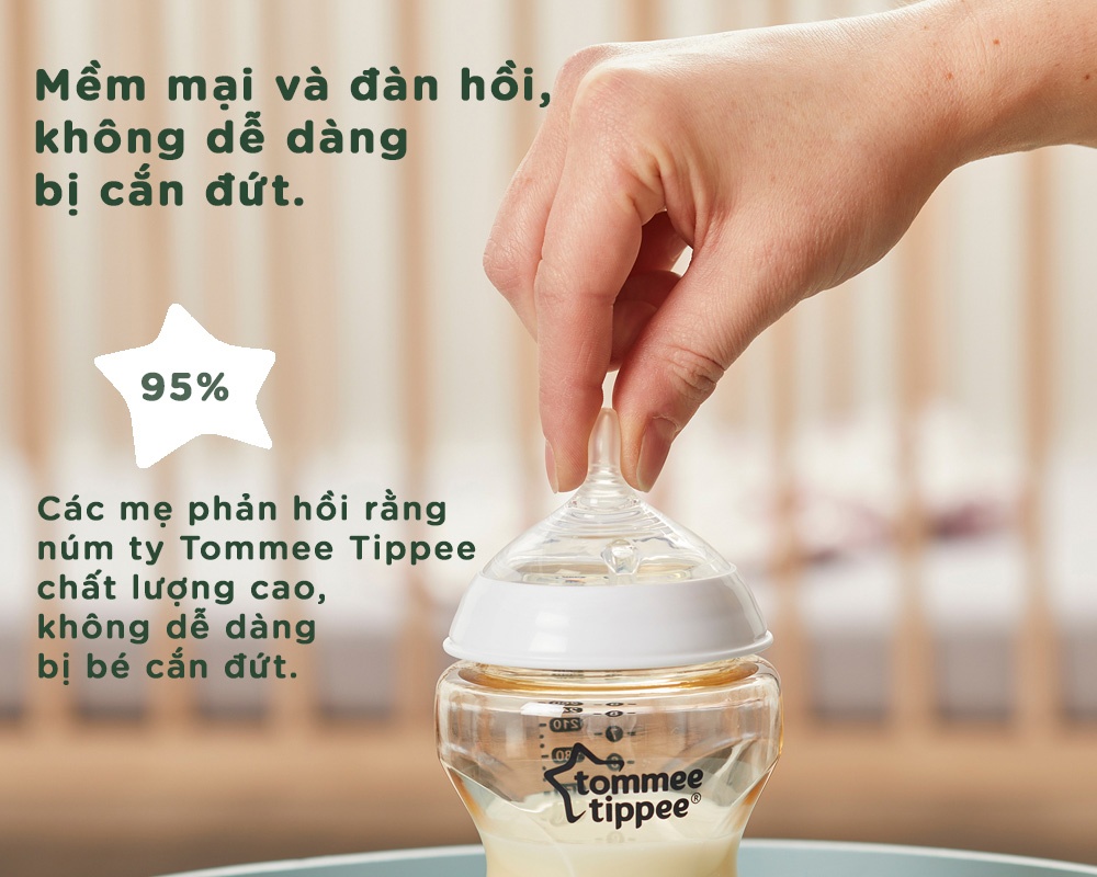 Bình sữa Tommee Tippee Closer PPSU 260ml hình 2