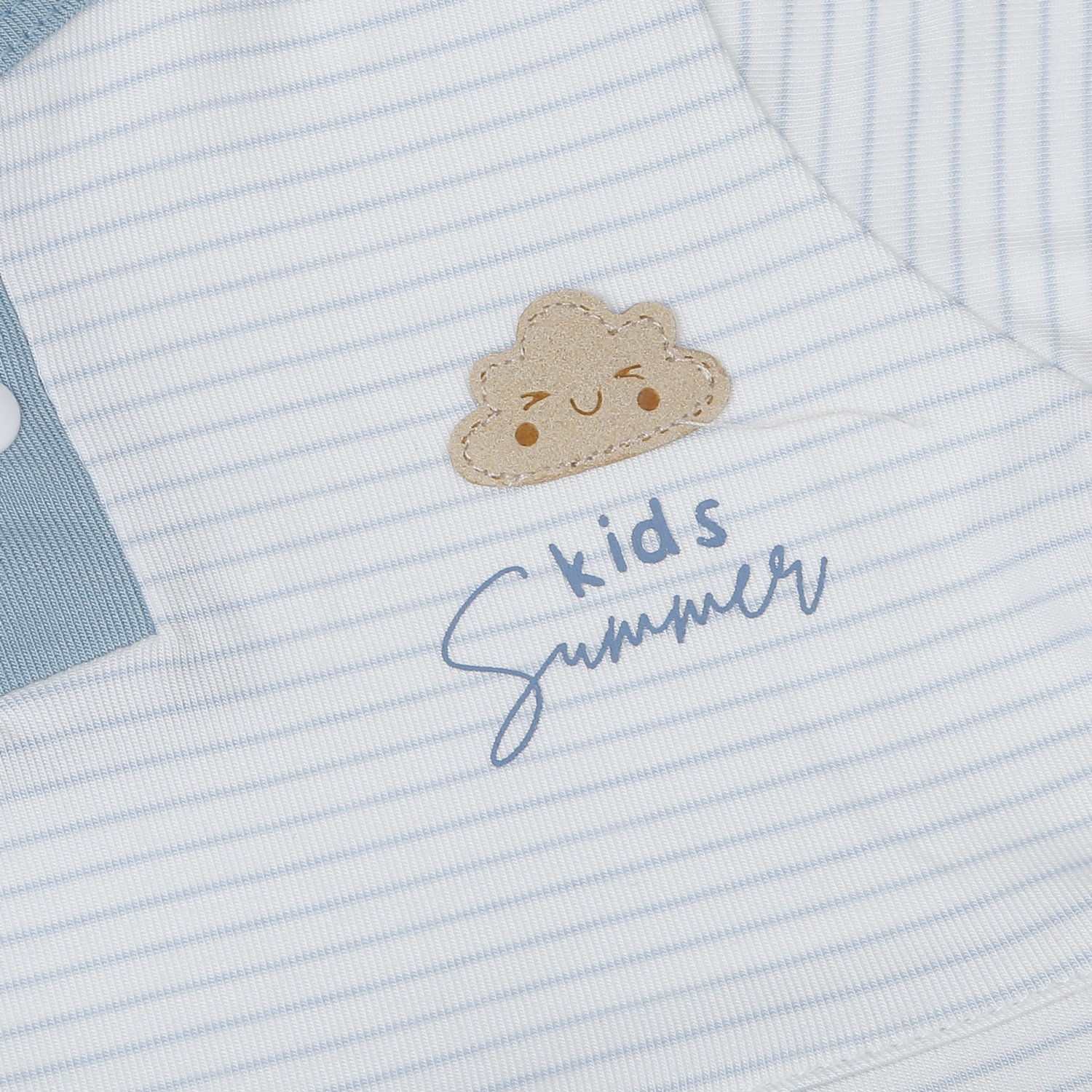 Bộ body cộc cho bé trai KidsPlaza Otis ND26H (Xanh)  hình 3