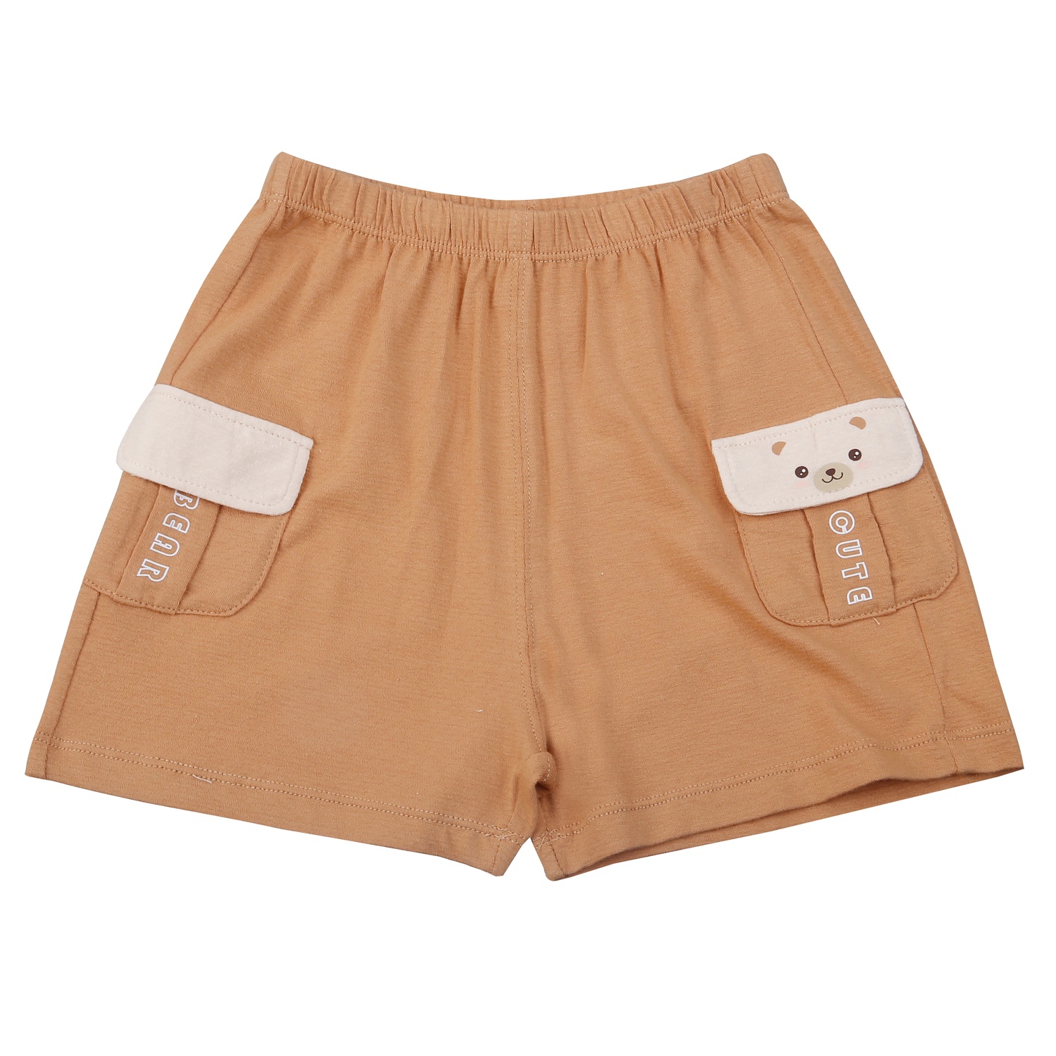 Bộ cộc bé trai KidsPlaza in Bear HN25H (Nâu be) 