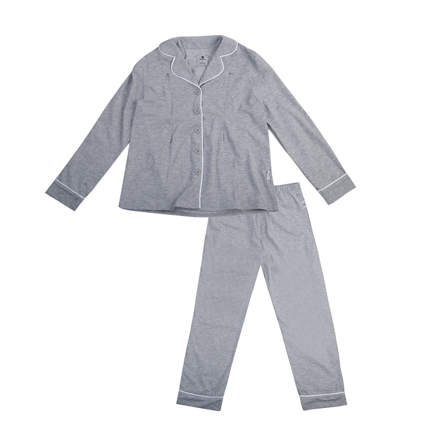 Bộ quần áo KidsPlaza sau sinh TM23 (Xám)