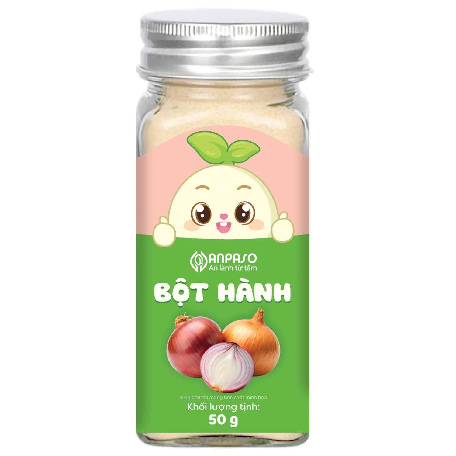 Bột hành cho bé Anpaso 50g hình 1