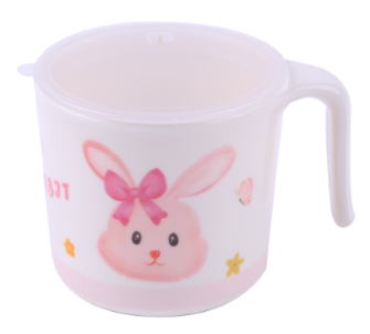 Cốc uống nước Mamago Pink Rabbit 1010 96g hình 1