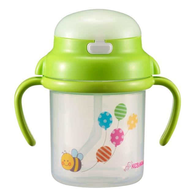 Bình tập uống nước cho bé Kids&Mama 270ml (Màu ngẫu nhiên) hình 1