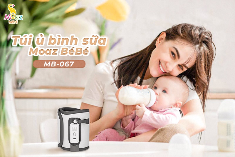 Túi ủ bình sữa di động Moaz BéBé MB-067 hình 3