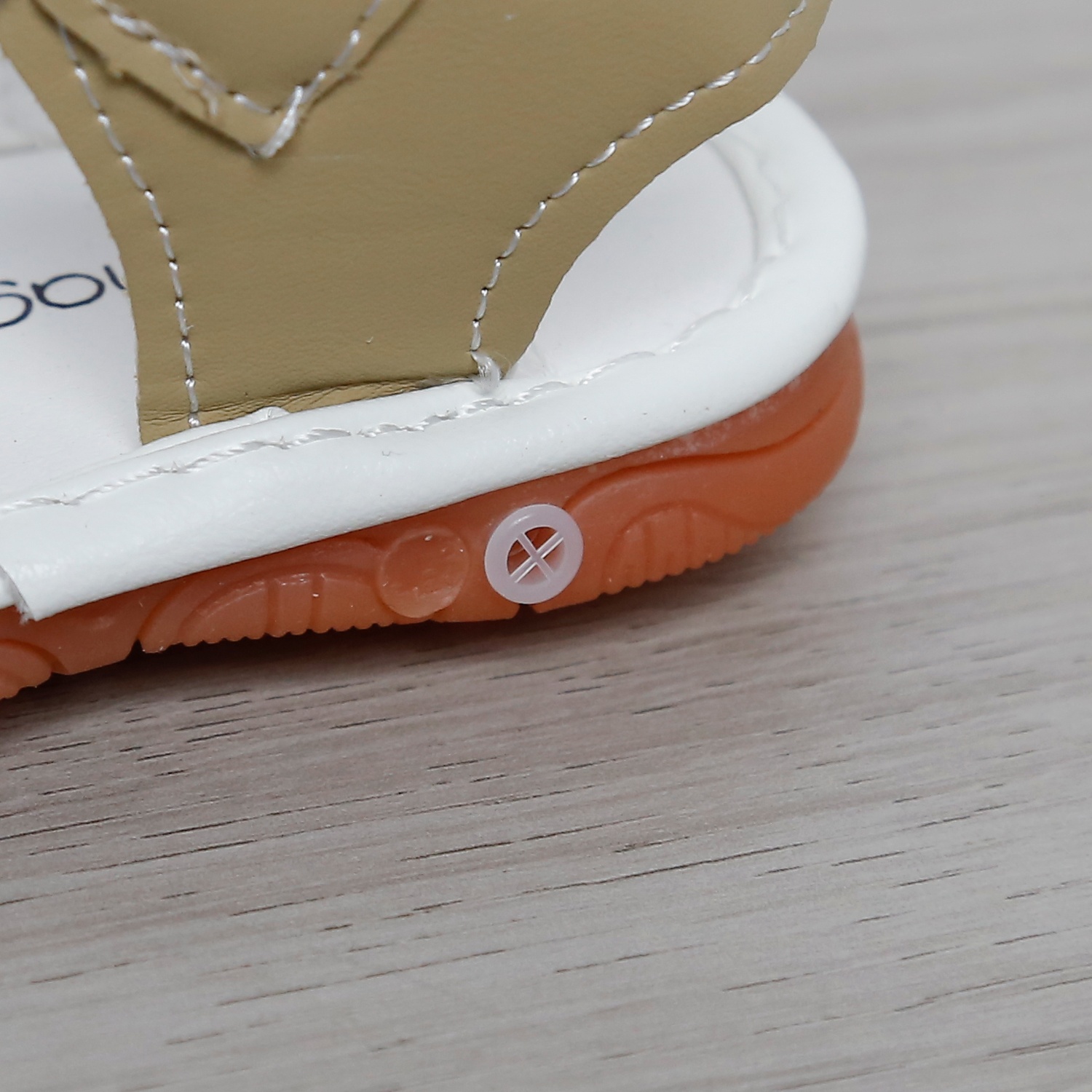 Dép sandal tập đi kèn Mamago 25MS10 Cat (Nâu) 