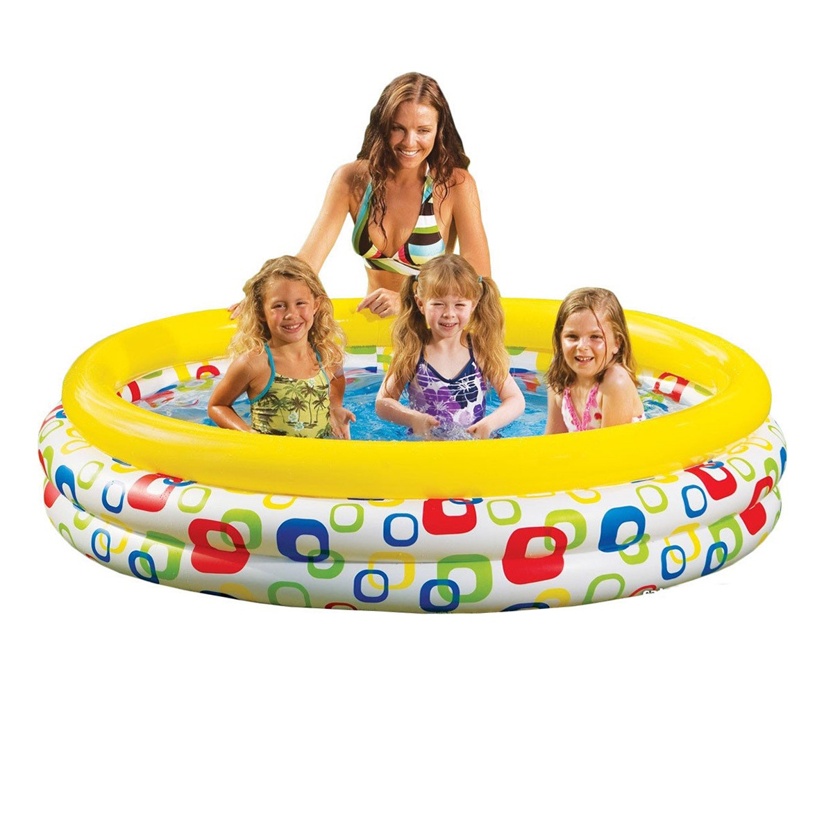 Bể bơi phao INTEX hoa tròn 1m47 - 58439 hình 1