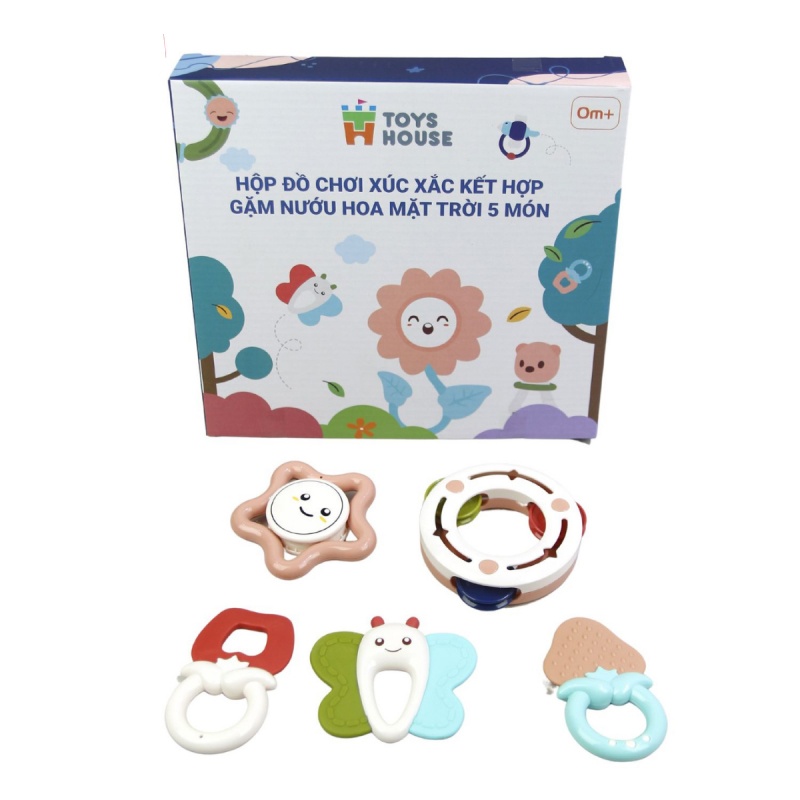 Xúc xắc gặm nướu 5 món Toyhouse 11532 hình 1