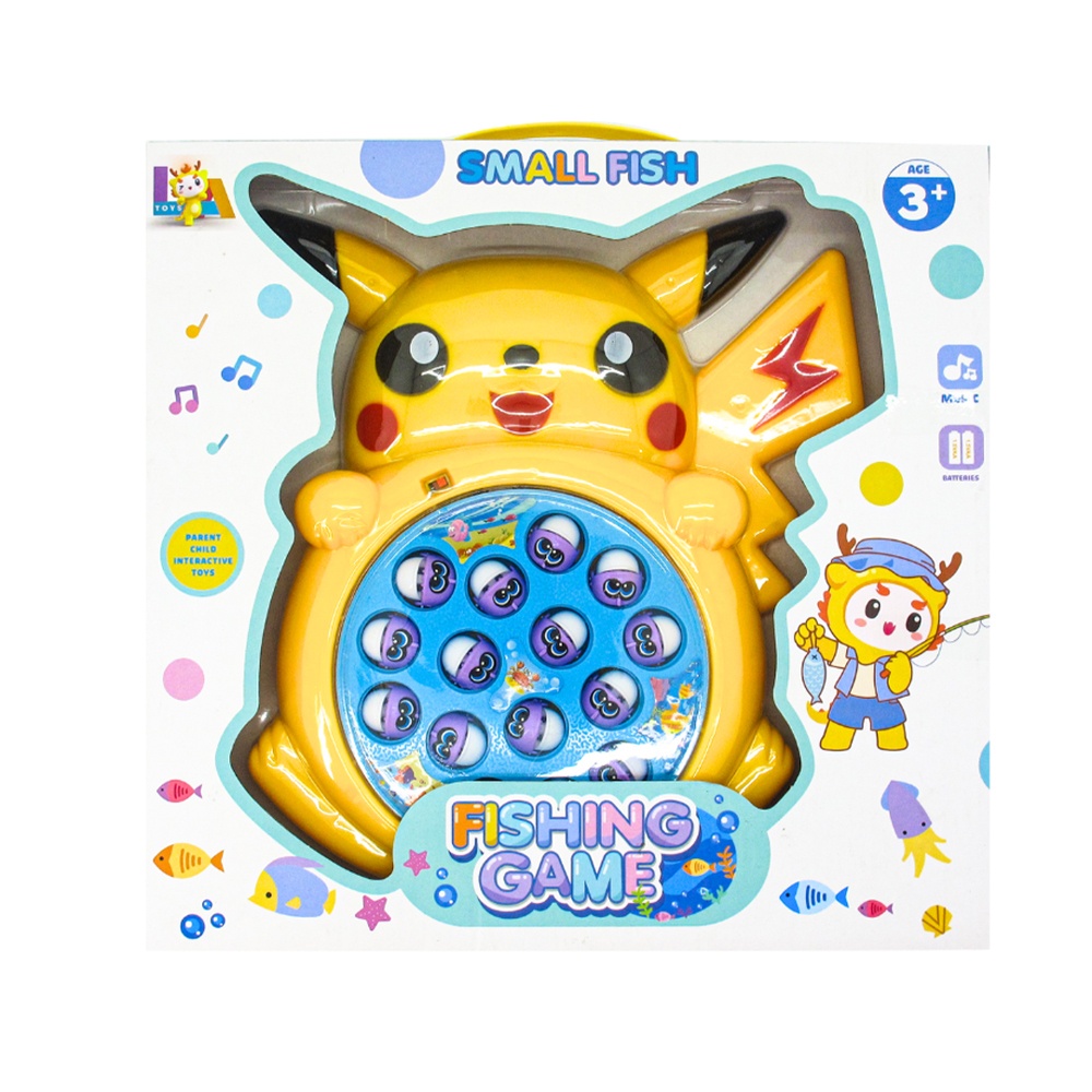 Hộp câu cá pin hình Pikachu cho bé LA2949HM (3Y+)  Màu ngẫu nhiên hình 2