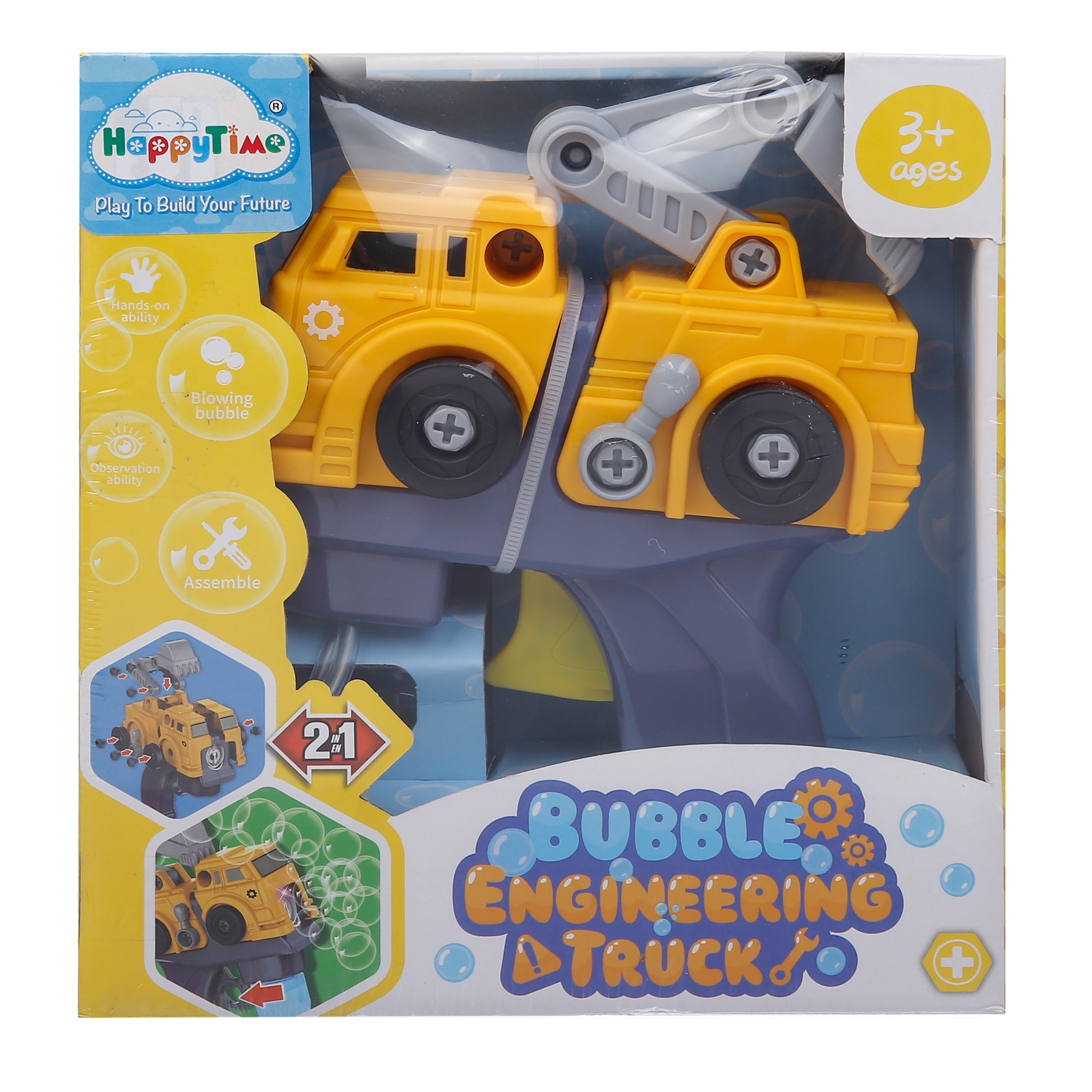 Bộ đồ chơi phun bong bóng cho trẻ