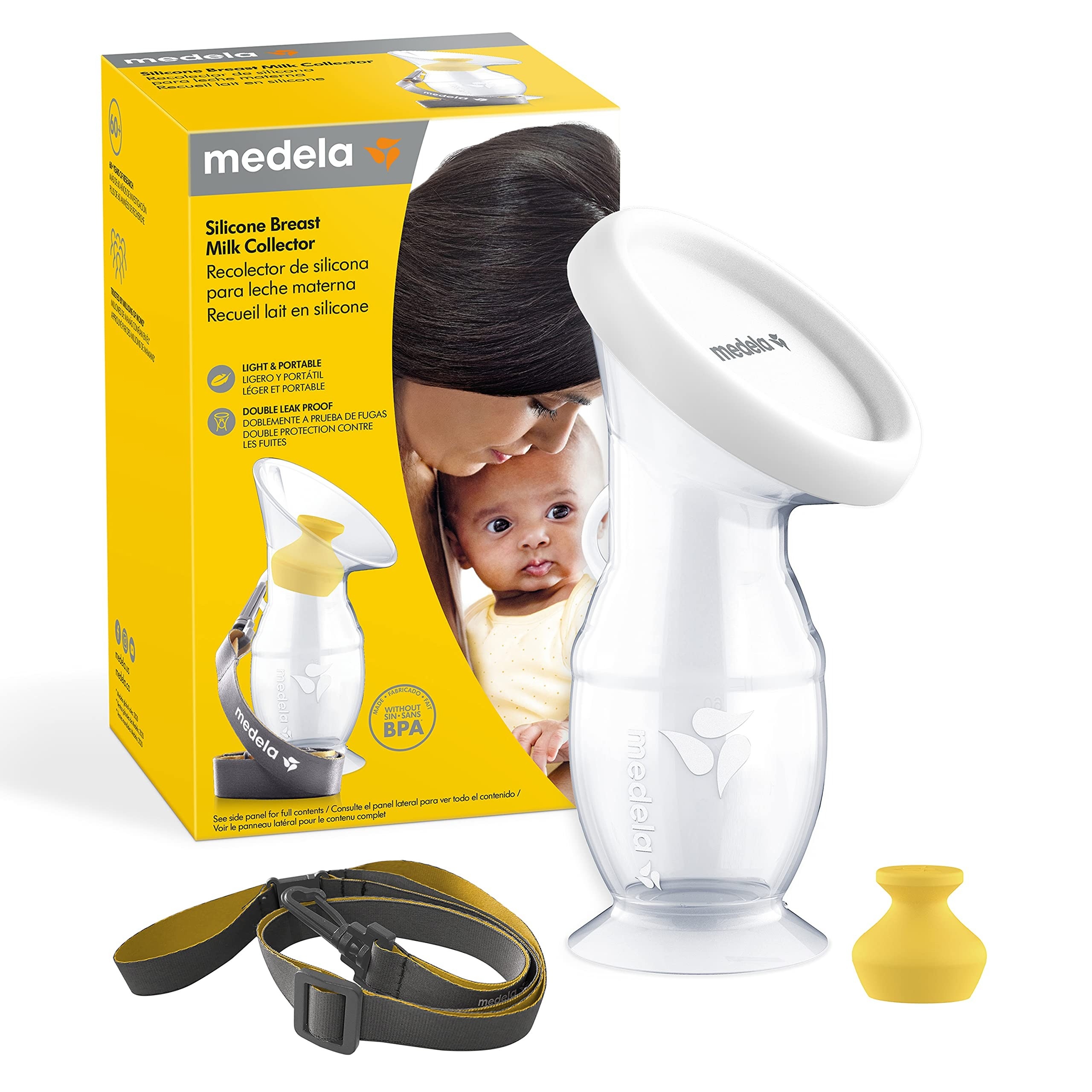 Cốc hứng sữa Silicon Medela 100ml hình 1