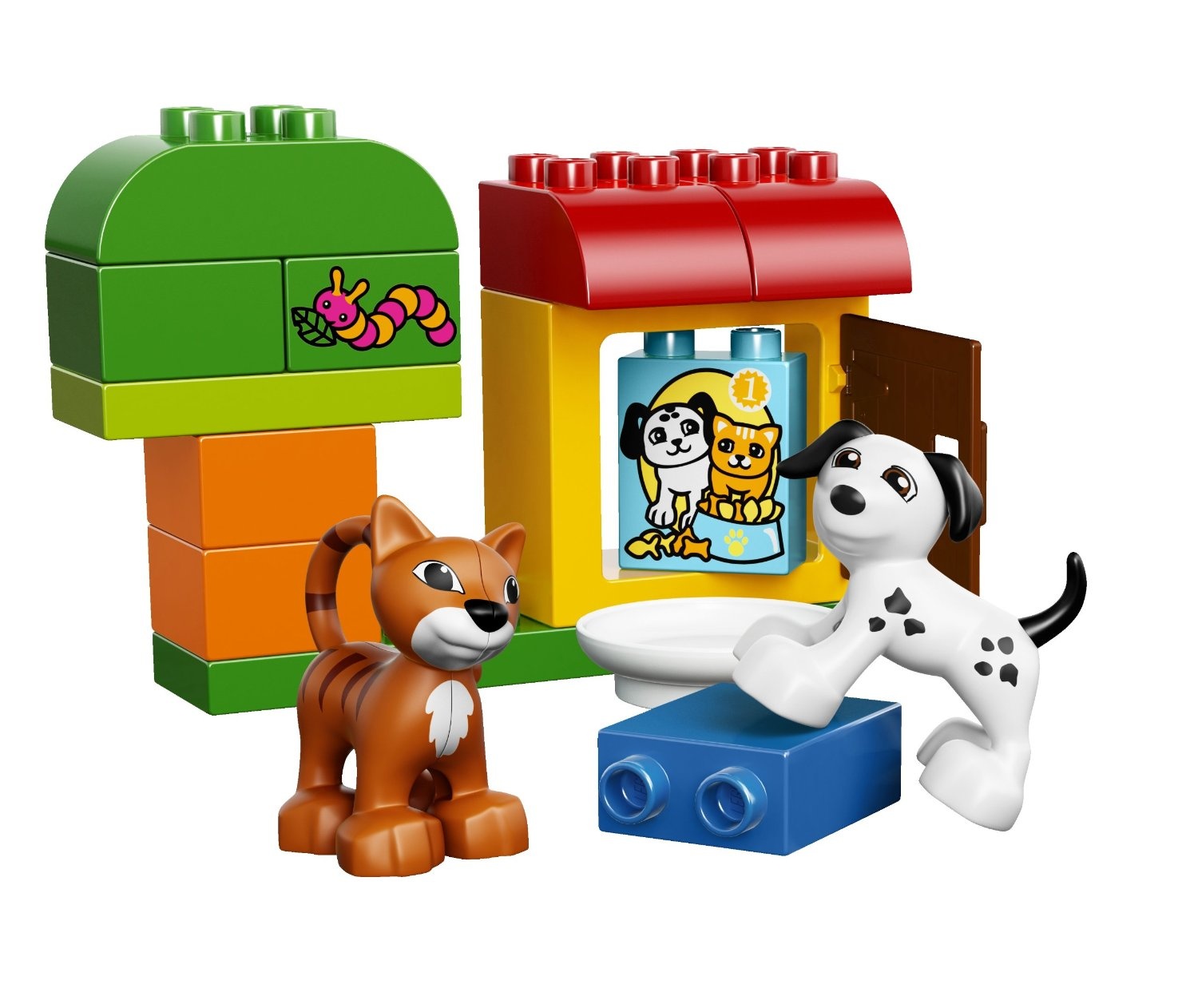 Đồ chơi Duplo 10570 hộp quà cún và mèo con hình 2