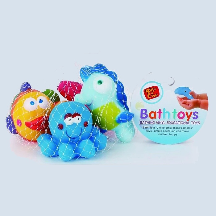 Túi đồ chơi tắm 6 sinh vật biển TL811-2 hình 1
