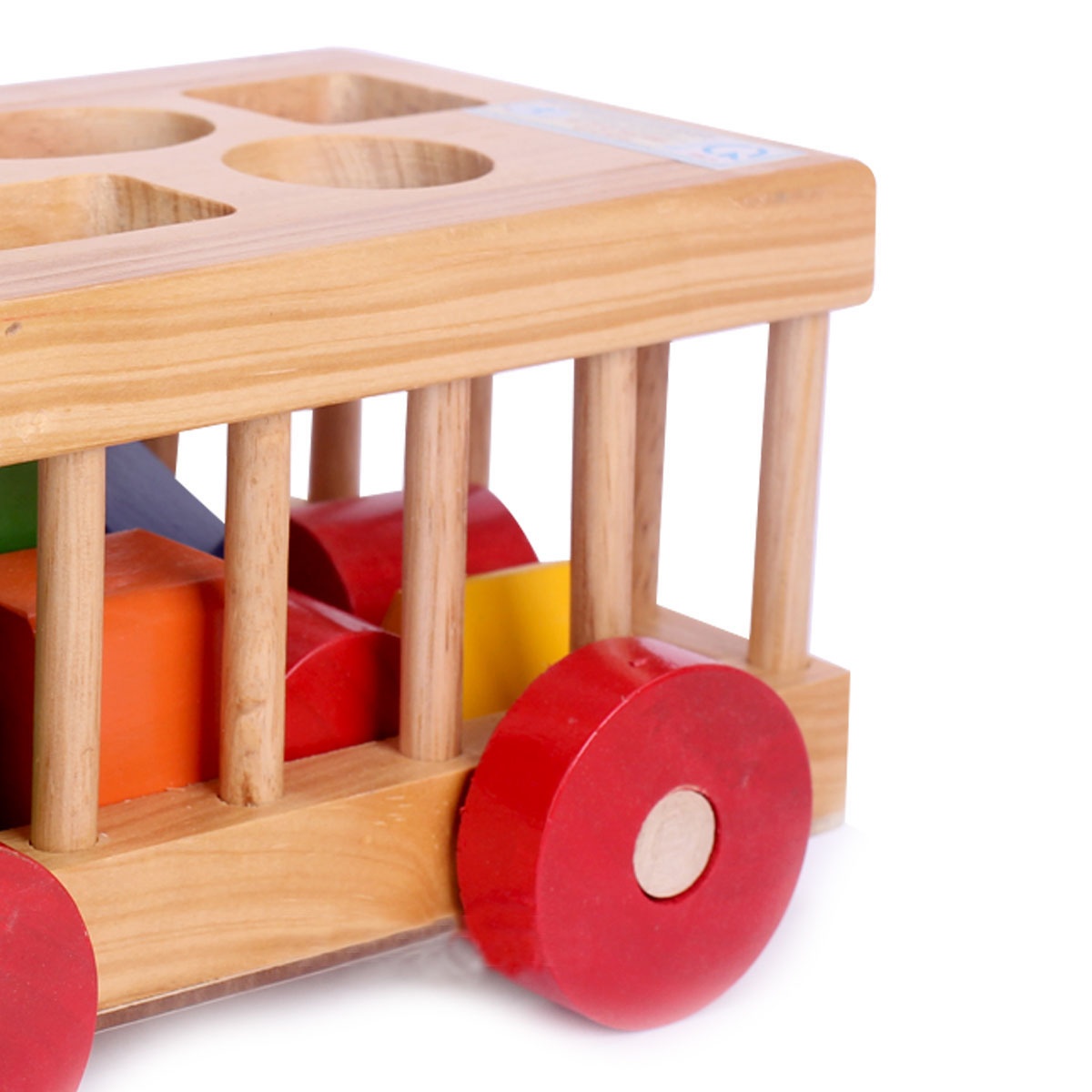 Ô tô thả hình gỗ Kitty thiết kế thông minh cho bé