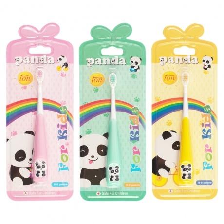 Bàn chải đánh răng Ion-Panda dành cho bé 2-8Y (Màu ngẫu nhiên) hình 1
