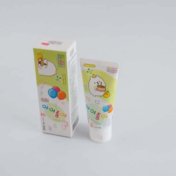 Kem đánh răng Pipi Cucu hương nho xanh cho bé 2-6Y hình 1