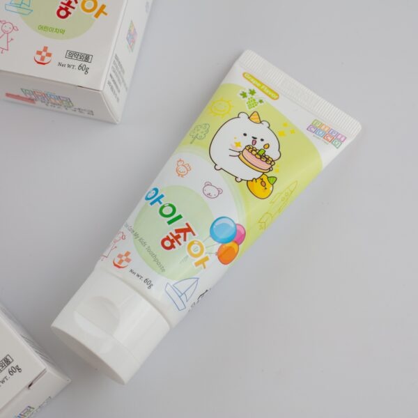 Kem đánh răng Pipi Cucu hương nho xanh cho bé 2-6Y hình 3