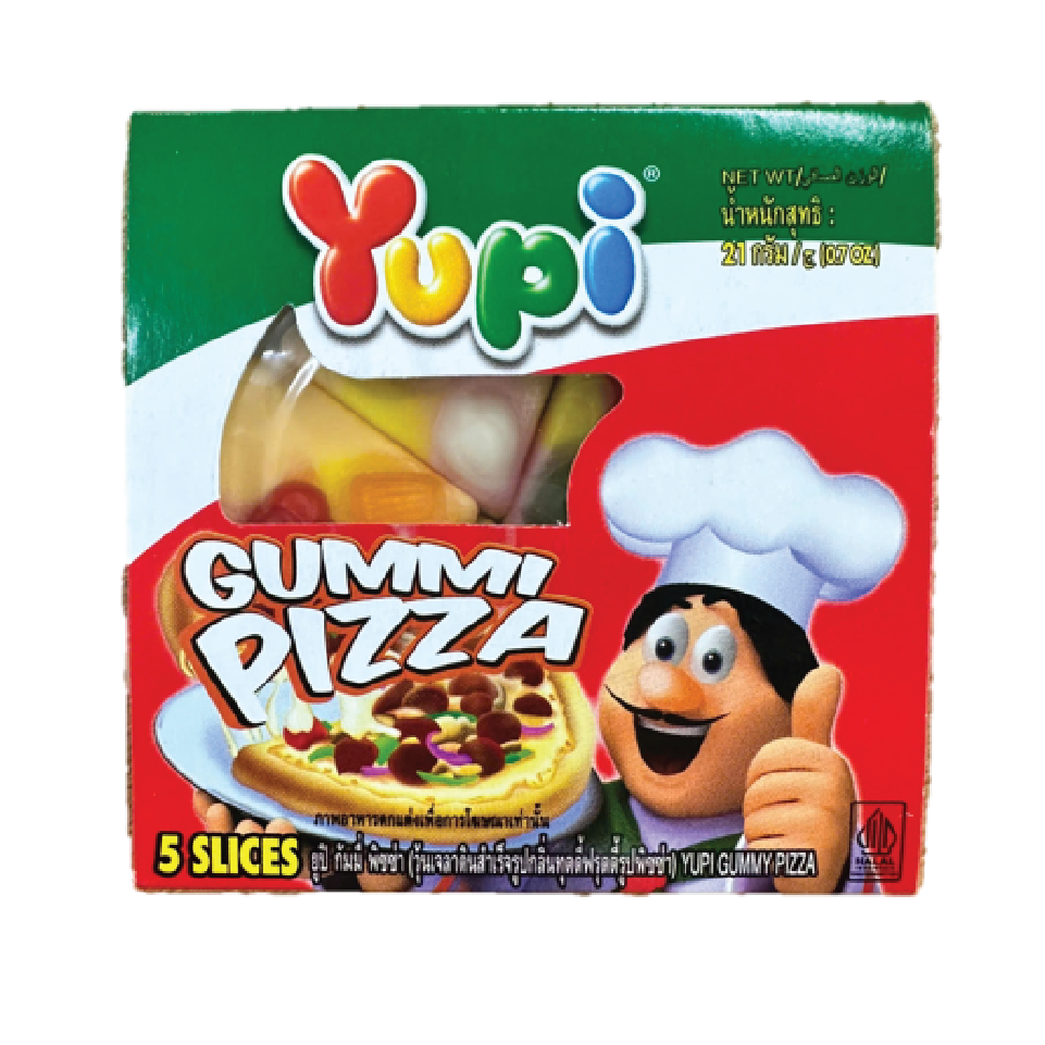 Kẹo dẻo Pizza Big Tray D.Box Yupi 21g hình 1