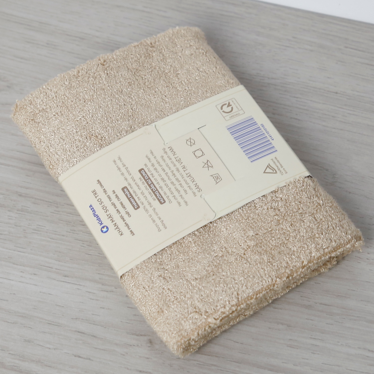 Khăn mặt sợi tre KidsPlaza VNT22 30 x 50cm hình 2