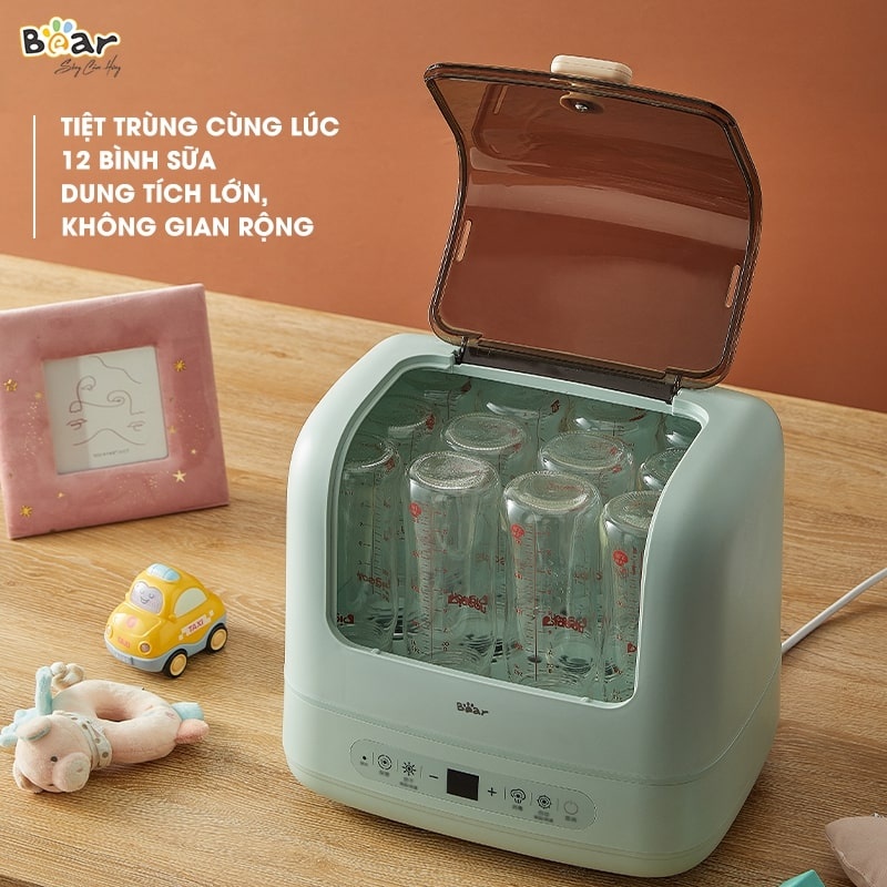 Máy tiệt trùng, sấy khô Bear SB-MTT17 New hình 2