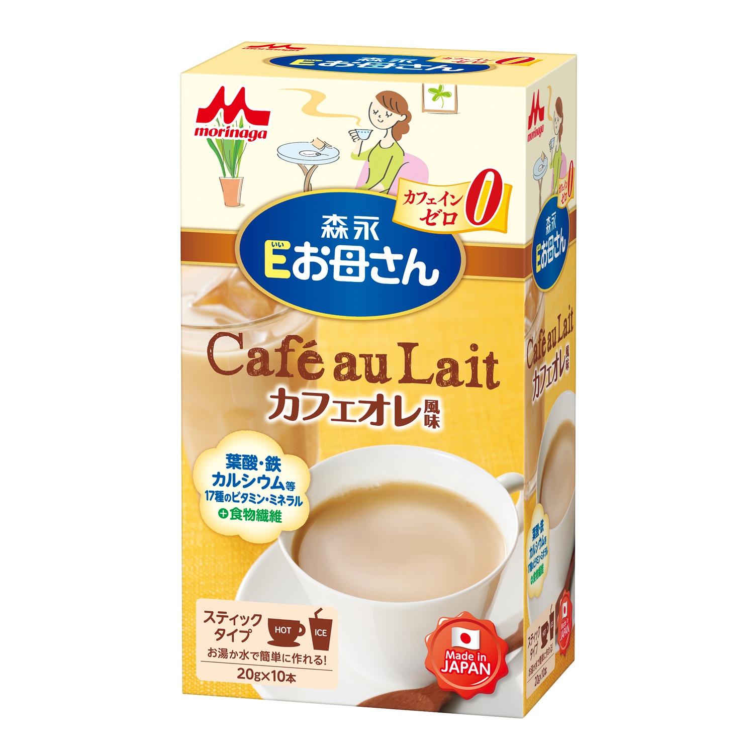 Sữa bầu Morinaga E-Okasan vị Cafe Nhật 200g hình 1