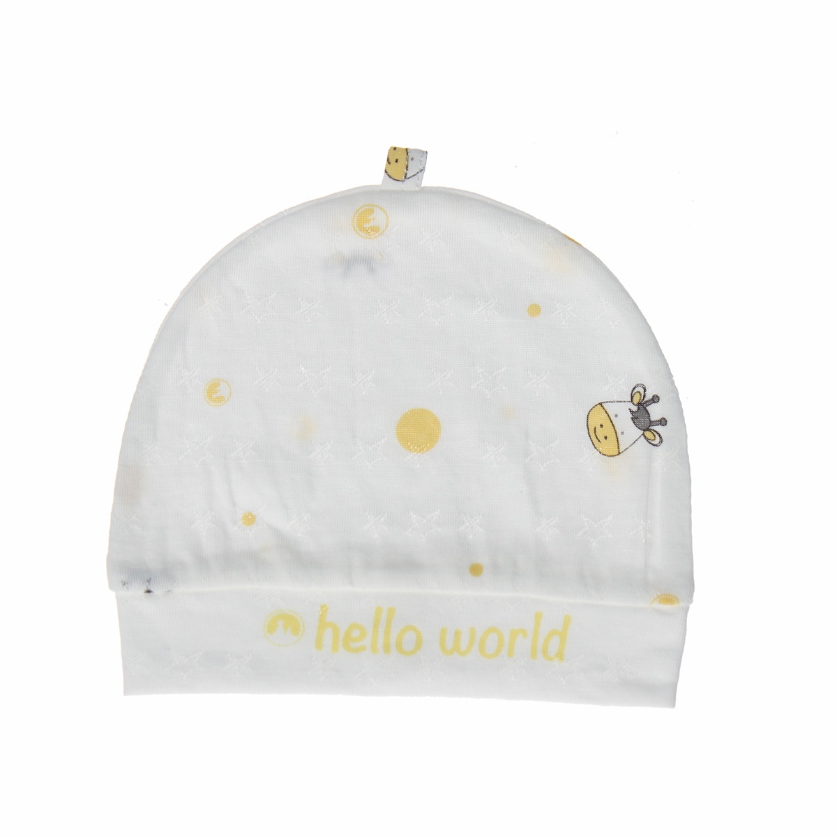 Mũ sơ sinh Mamago Twikle star (Trắng) ND20H hình 1