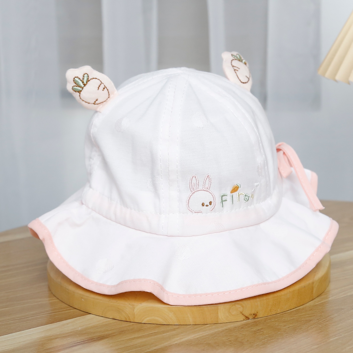 Mũ thời trang KidsPlaza 2 tai cà rốt 25K-H02 Size 48 (Hồng)