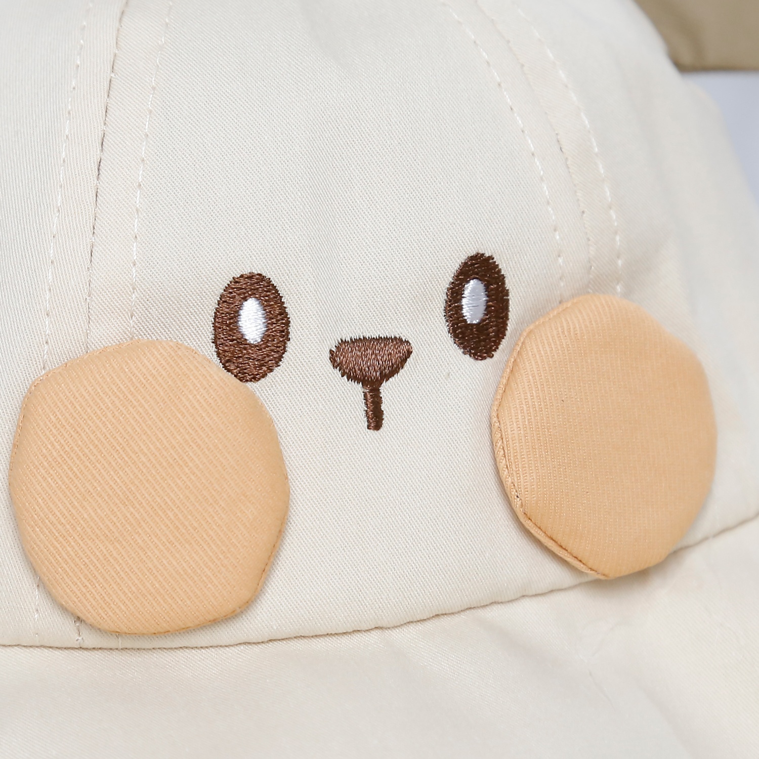 Mũ thời trang KidsPlaza cute 2 tai 25K-H05 Size 50 (Be) hình 3