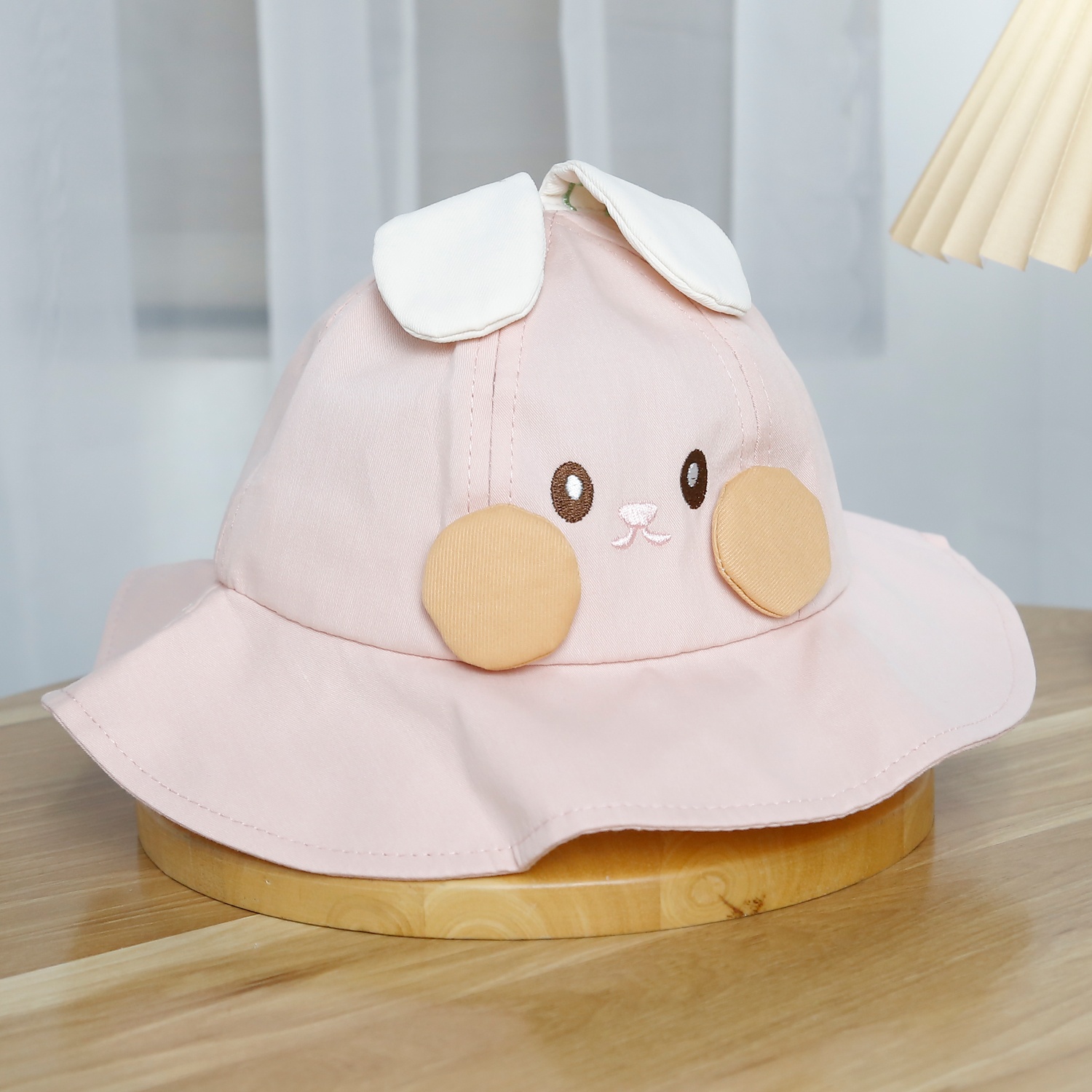Mũ thời trang KidsPlaza cute 2 tai 25K-H05 Size 50 (Hồng)