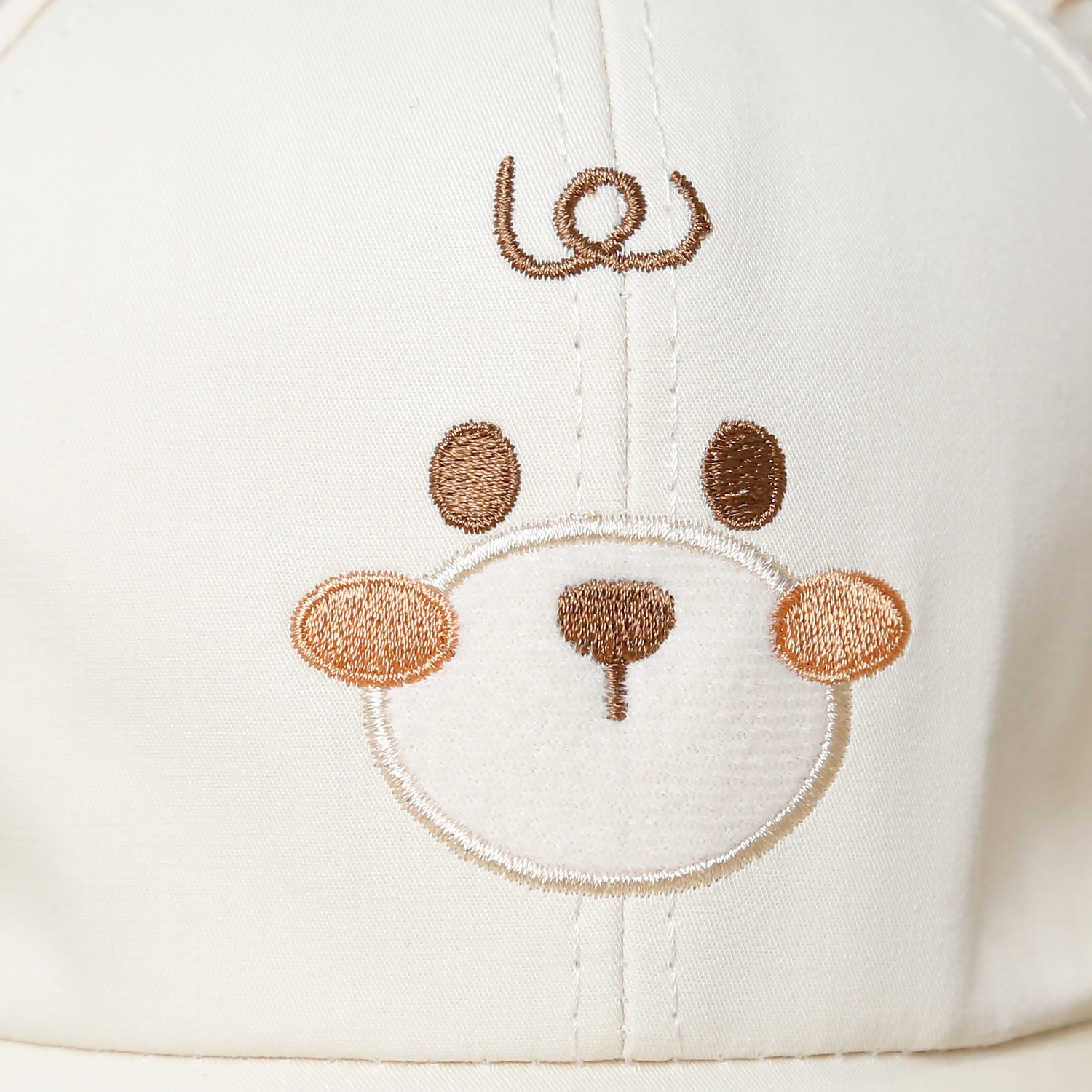 Mũ lưỡi trai KidsPlaza bear cute 25K-H13 Size 50 (Be)  hình 3