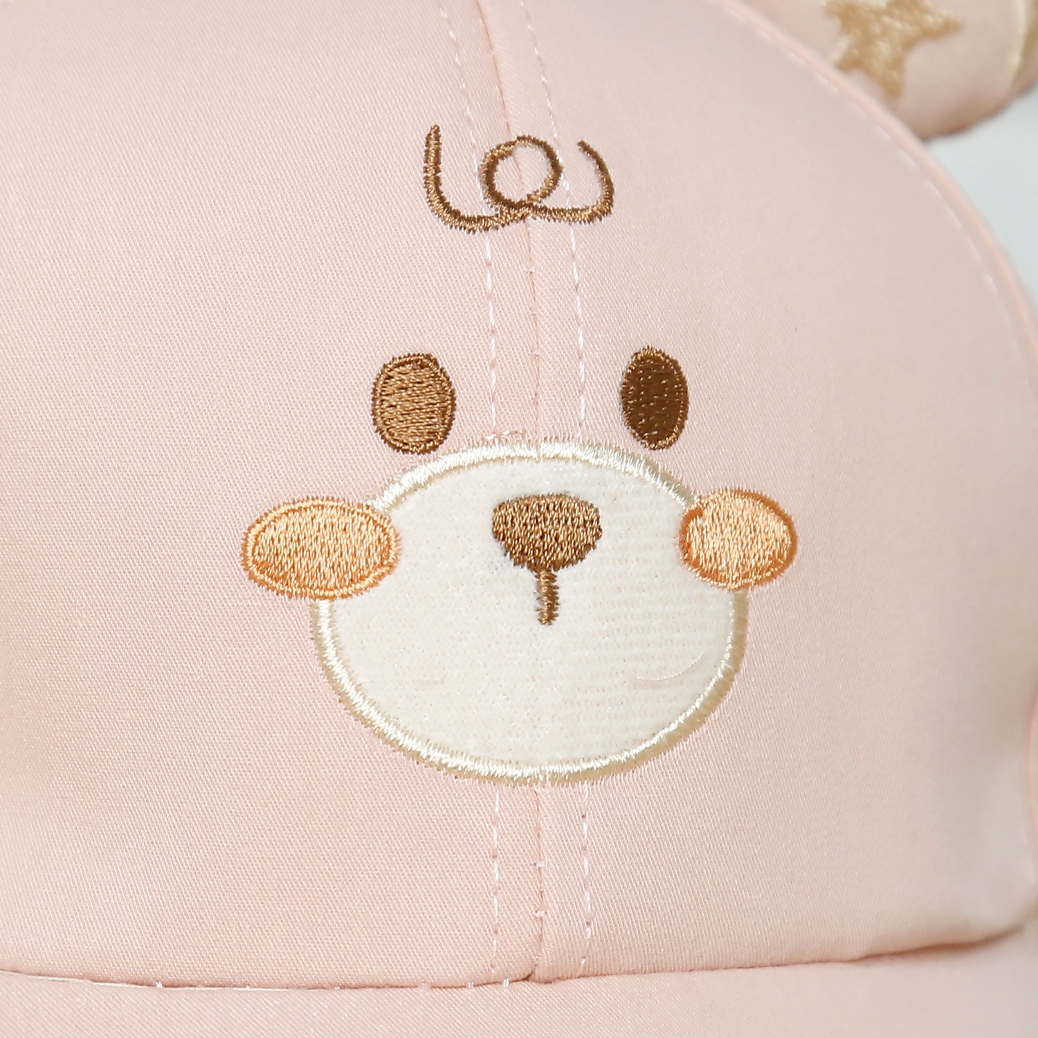 Mũ lưỡi trai KidsPlaza bear cute 25K-H13 Size 50 (Hồng) 
