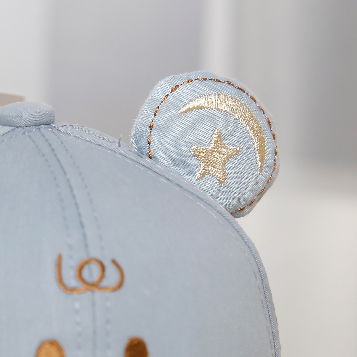 Mũ lưỡi trai KidsPlaza bear cute 25K-H13 Size 50 (Xanh) 